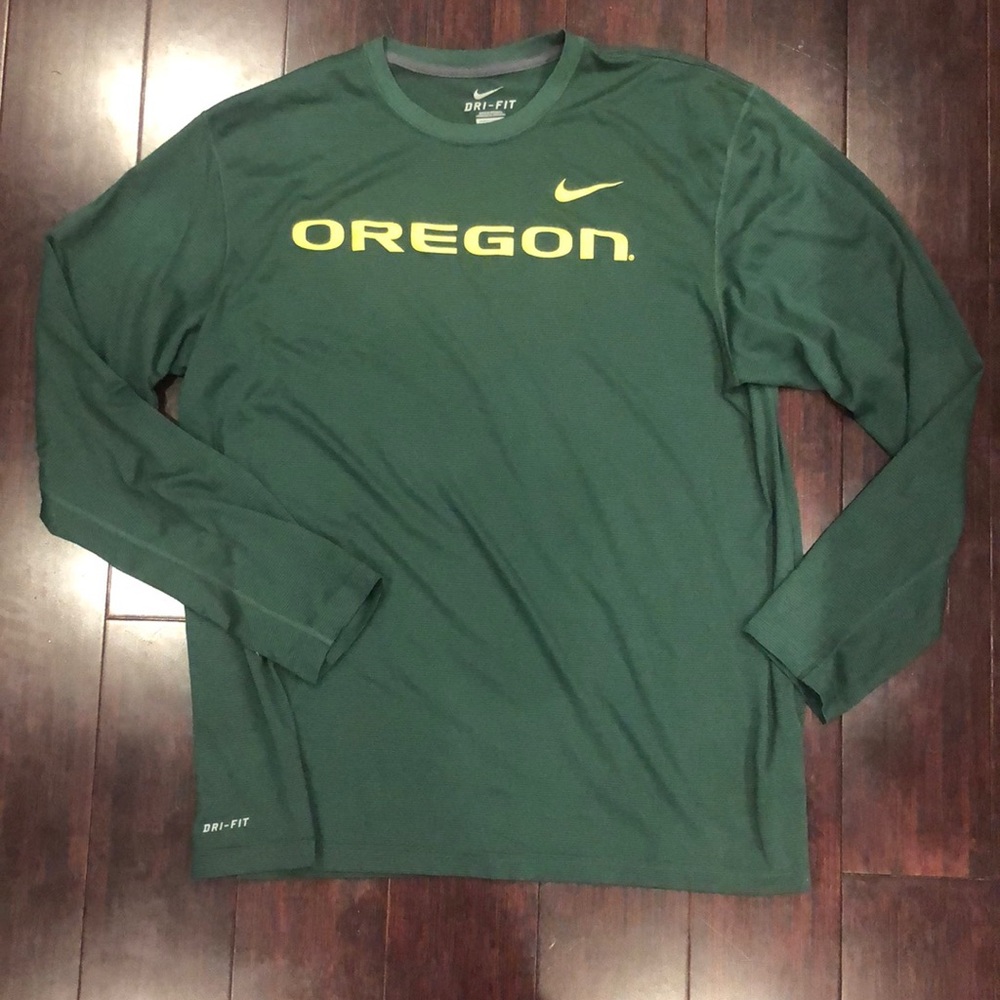 Oregon Nike Dry Fit Long sleeve XL